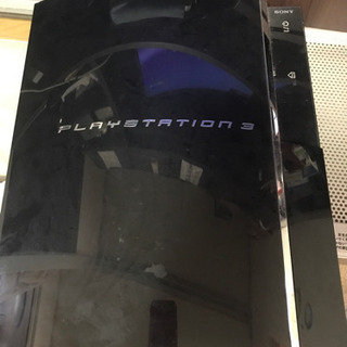 初期型PS3 クリアブラック&ソフト