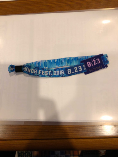 ワイルドバンチ 23日 リストバンド