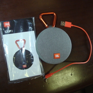 ワイアレススピーカー　JBLCLIP2の画像