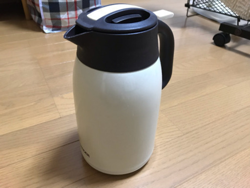 タイガー ステンレスポット PWM-B160CA アイボリー 魔法瓶 まほうびん 1.6L