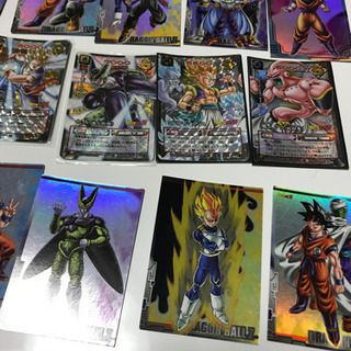 ドラゴンボールカード レアカードの画像