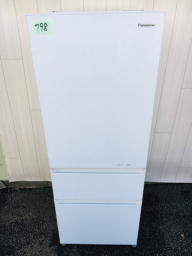 798番 美品?Panasonic✨2017年製⚡️冷凍冷蔵庫❄️NR-C32FGM-W‼️