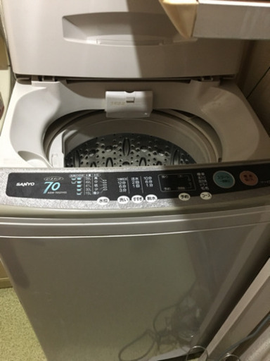 ※終了※【配送・設置可能】7.0kg 洗濯機 ステンレス槽 サンヨー