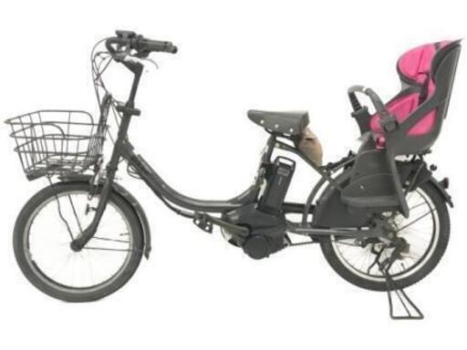 値下げ！！お盆特価！！ BRIDGESTONE BK0C26　電動アシスト自転車 ビッケツー e(リヤチャイルドシート付きモデル) 20型 内装3段変速 8.7Ah