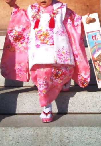 七五三女児着物  3歳