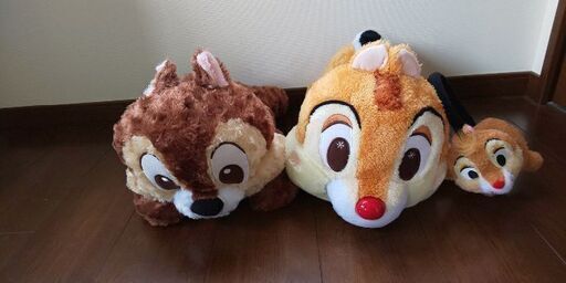 チップとデールぬいぐるみセット