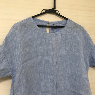 【春シャツ】無印コットン100%の画像