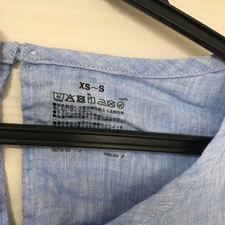 【春シャツ】無印コットン100%の画像