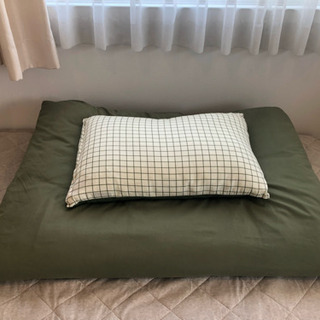 掛け布団、枕、全部カバーまで！の画像