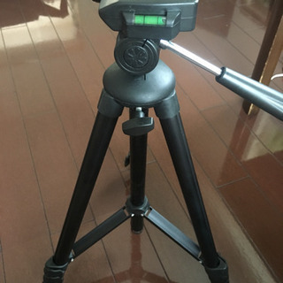 水平器付き三脚