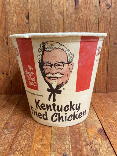 【送料無料】カーネルサンダース★ケンタッキー★KFC★バケット★ヴィンテージ★ビンテージ★アドバタイジング★アメリカン雑貨★カップ