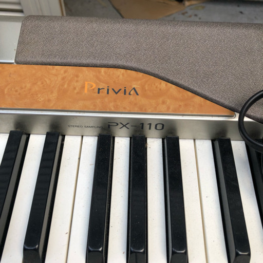 ○CASIO PX-110 電子ピアノ カシオ 鍵盤楽器 動作確認済