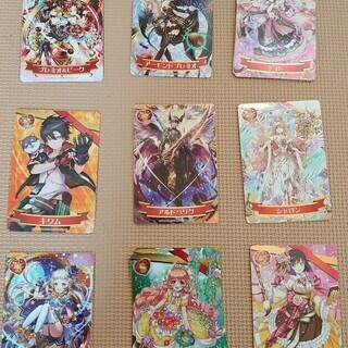 【白猫】ｘ【グリコ】　コラボARカード【アーモンドカードコレクション】