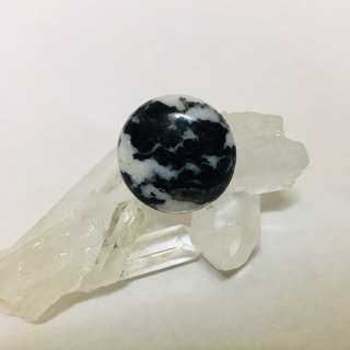 【新品】白黒ゼブラジャスパー ルース