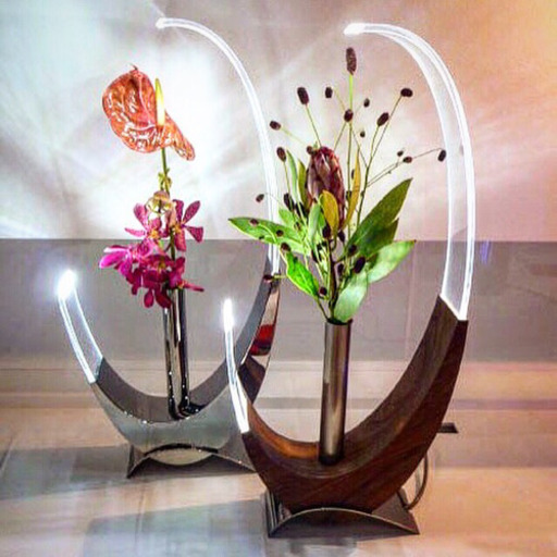 OVAL 【LED照明花器】