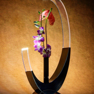 OVAL 【LED FLOWER VASE】