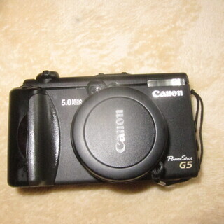 デジカメ　キャノン　パワーショットG5