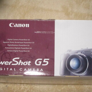 デジカメ　キャノン　パワーショットG5の画像