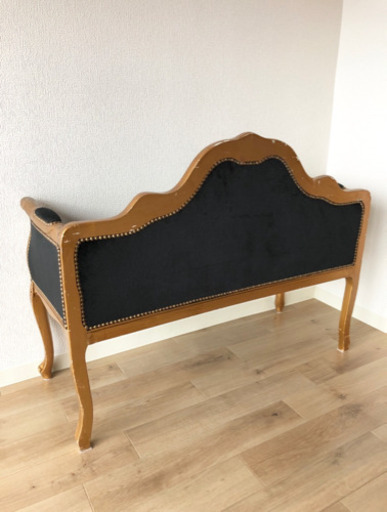 【 御取り引き中 】antique調  classic  黒  sofa