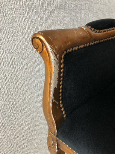 【 御取り引き中 】antique調  classic  黒  sofa