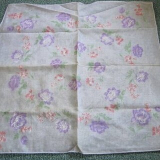 花柄 ハンカチ