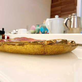 イタリア製アンティークトレー　3800円の画像