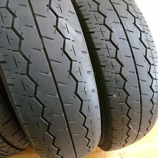 激安！早いもの勝ち！軽バン用 スチールホイール付き 夏タイヤ145R12 6PRの画像