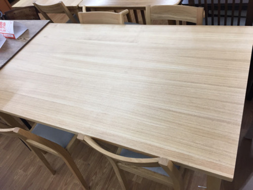 【無印良品】ダイニング5点セットうります！