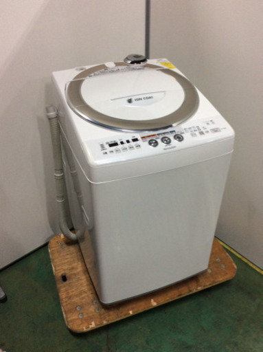 値下げしました！★洗濯乾燥機  SHARP  8.0/4.5kg　★送料・設置無料地域あり★　♪ ファミリーにオススメ
