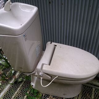 洋式便器　倉庫　ログハウス　セルフビルド等に コンパクト 陶器 ...