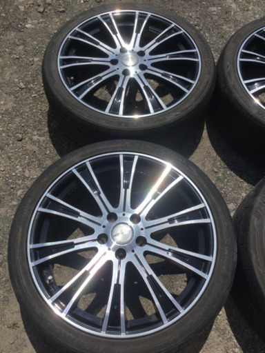 格安 社外19インチ アルミホイール 225/40R19 4本セット