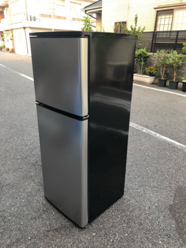 ?当日配送‼️配送無料?2018年式 冷蔵庫 情熱価格PLUS 136L ステンレス冷蔵庫‼️