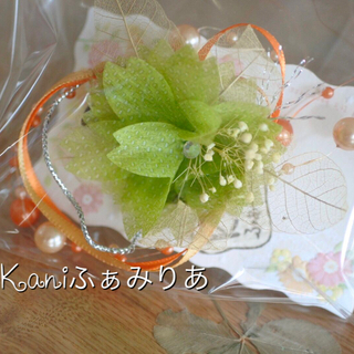 スワロフスキーがキラリと光る桜のブローチ♥いつでもイベント価格♥の画像