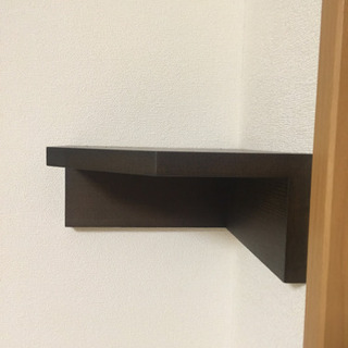 無印良品 壁に付けられる棚 コーナー用 2つの画像