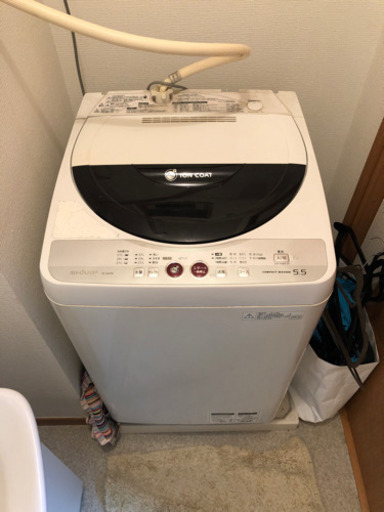 SHARP 洗濯機 取りにてくれる方希望