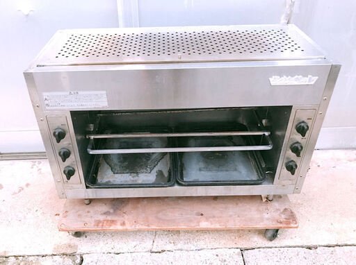 Rinnai リンナイ ガス赤外線グリラー　都市ガス 12A 13A ペット 上火式　RGP-46A-10