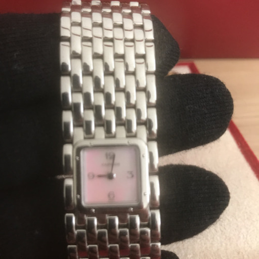 Cartier パンテール リュバン S/S ピンク ダイヤル Q