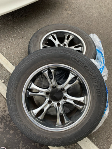 18インチ 265 60R 18 ランクル プラド タイヤ ホイール