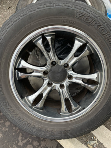 18インチ 265 60R 18 ランクル プラド タイヤ ホイール