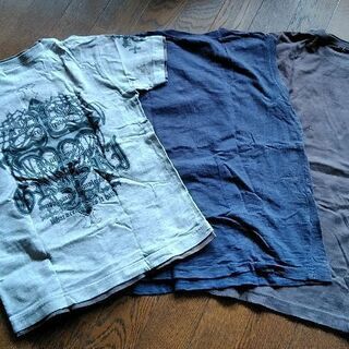 🎽半袖　プリントシャツ（カットソー）　15０ｃｍ　まとめ売り　3点　子ども服①の画像