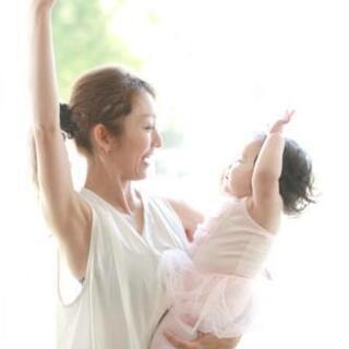 親子カフェでバレエストレッチ♪の画像