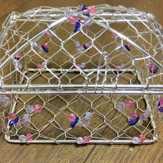 ワイヤー ビーズバスケット