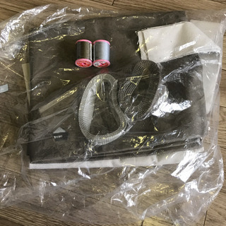 オカダヤ 帆布 カーキ ライトグレー トートバッグ セットの画像