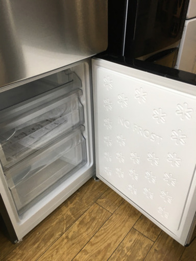 未使用 2019年製 Haier ハイアール 173L冷蔵庫 JR-XP2NF173F-XK