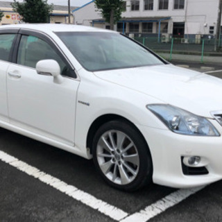 クラウンハイブリッド！車検付きの画像