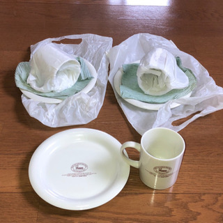 ミスドのコーヒーカップ＆プレート 未使用2セット