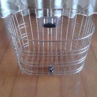 自転車用の前カゴ(新車外し)商談中