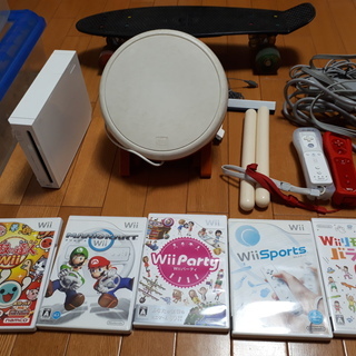 Wii + スケボー + 虫かご　