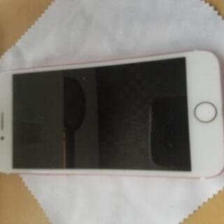 値下げiPhone7 128GBローズゴールド