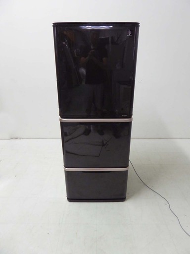 SHARP シャープ どっちもドア プラズマクラスター搭載 3ドア 冷蔵庫 SJ-PW31Y-T 314L 2014年製